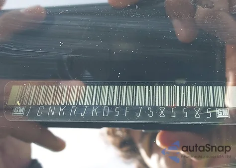 2015 Chevrolet Traverse Ltz from USA, damaged, VIN 1GNKRJKD5FJ385585